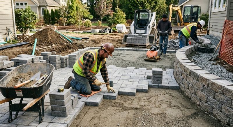 Porcelain Pavers Installation in Boston, MA